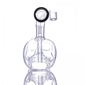 6 Inches Bent Beaker Bong Glass Water Pipes Novelty Weed Bong