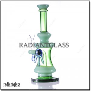 10.9 Pulzier Qtar tal-Ilma Claw Perc Glass Bong