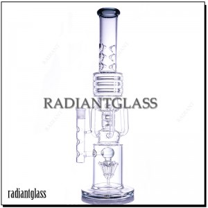 20” Tall Colored Cone Recycler Bong