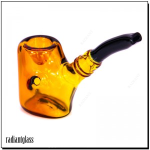 4,3 inç Sherlock Holmes Glass Tas Smoke Tuba qelqi për pirjen e duhanit