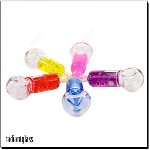 4Inches Glycerin Colorful Glass Pipe