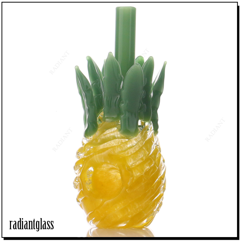 Pineapple Style Novelty Glass Pipe