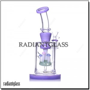 8 ”Wholeasle Glass Bong Tobacco Glass Little Sēnes