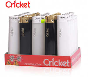 Вносни запалки, запалки за шлифовъчни дискове, рекламни запалки за еднократна употреба Swedish Cricket Grasshopper Elegant