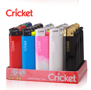 Увезени запалки, запалки за мелење тркала, рекламни запалки за еднократна употреба од серијата Cricket Grasshopper Elegant