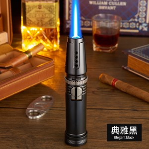 Debang Direct Charge High Temperature Flame Welding Phom Igniter, Cigar Lighter, Moxibustion Tshwj Xeeb Gas Spray Phom Lighter