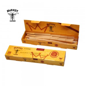 Wholesale Hornet Series Brown Non-Rolling Paper Horn Paper Sigarilyo nga Papel