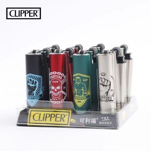 Da Hai スペイン製 CLIPPER Kelifu ライターは、ガス、フリント砥石、金属ライターを充填できます。