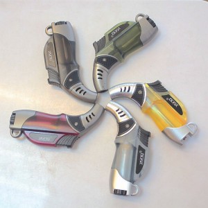 Personalized at creative direct flush windproof gas lighter