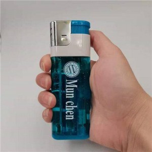 Ang disposable nga lighter dako kaayog kapasidad nga plastic lighter