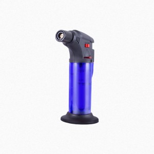 Ветроустойчива запалка с директно зареждане Надуваема креативна персонализирана пура Пистолет за заваряване с висока температура Пистолет за пръскане Газов електронен запалител