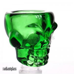 Винтиџ стаклен сад за череп 14 мм 18 мм мажјак за наргиле Воден бонг тутун за пушење