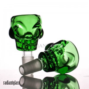 Vintage Skull Glass Bowl 14mm 18mm Male For Hookah Water Bong Smoking Tobacco Pipe