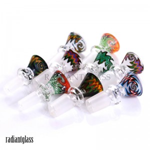 Hookahs Colorful Glass Bowl 14mm 18mm Male Joint Colored Smoking Bowls For Bongs Water Pipes Dab Oil Rigs