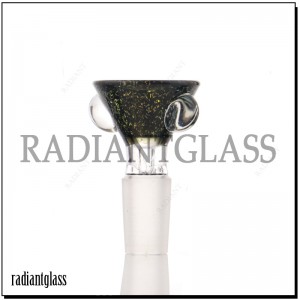 Glass 14mm Dichroic Conical Barrel Bowls 14mm