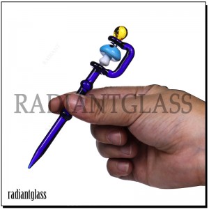 4.8 လက်မ Glass Dab Tool အသစ်အဆန်း ဆေးလိပ်သောက် ဆက်စပ်ပစ္စည်းများ
