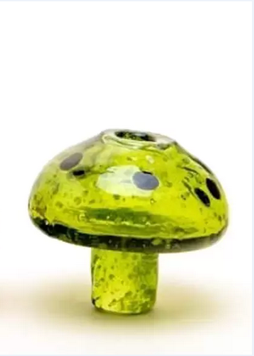 Mushroom Glass Carb Caps