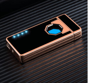 Νέος Creative Infrared Induction Windproof Double Arc Lighter USB Charging Αναπτήρας τσιγάρων Κατασκευαστής Χονδρική