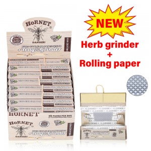 Ծխախոտ Grinder Roll Paper Filter Set Ծխախոտի հավաքածու Rolling