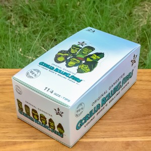 Papel de filtro Gorilla un volumen con tarjeta 24 volúmenes por caja papel de liar