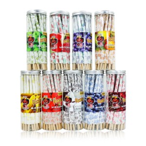 Sigarilyong Maker Cones Flavor Paper Disposable Horn Tube Canned/72 Rolling Paper
