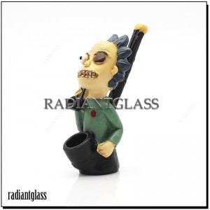 Cartoon Resin Pipe Rick At Morty Pipe Smoking Accessories Wholesale