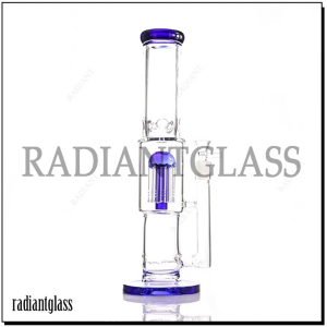 Wholesale 8X Arm-Tree Percolator Bong Glass Smoking Water Pipe