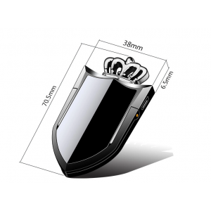 Tiktok-soporte para teléfono móvil, mechero con carga USB, encendedor de cigarrillos, corona exquisita, regalo para el Día del Padre, lote de fábrica
