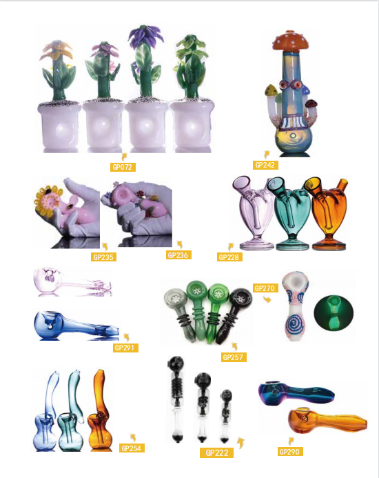 What are the types of spoon pipes