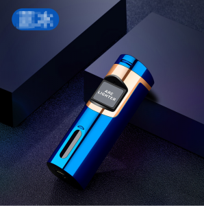Chatsopano laser touch screen mphamvu yowonetsera USB rechargeable arc lighter