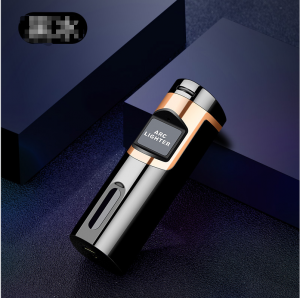 Ny laser berøringsskærm power display USB genopladelig lysbue lighter