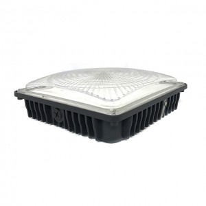 LED Canopy light, RAD-CL501, Die-casting aluminum case +toughened glass, 85-265V Driver, 3 years Guarantee