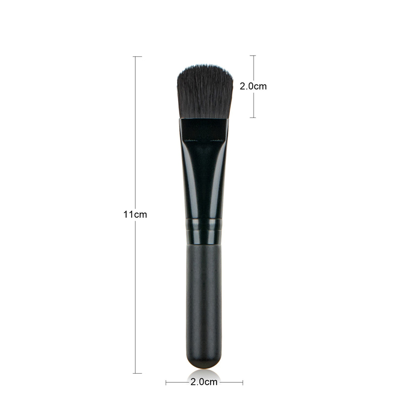 RB-B-00294 beauty makeup tools lash brush bamboo handle facial clay mud brushes