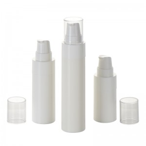 RB-Ai-0007, embalaxe de luxo para o coidado da pel, crema de coidado persoal, botella de plástico baleira, botella de crema con bomba sen aire