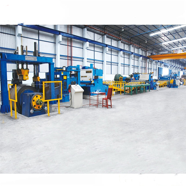 Presentamos a nosa produción de liñas de procesamento de aceiro