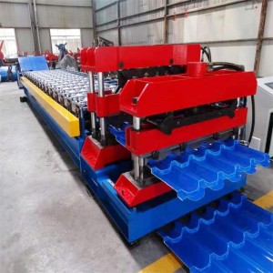 Hot New Products Automatic Ibr Panel Tile Box Profile Trapezoidal Roofing Sheet Roll Forming Machine