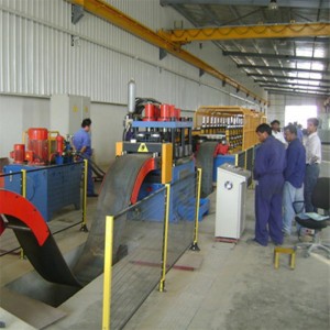 Профилегибочная машина для производства стальных балок Waves Guardrail W
