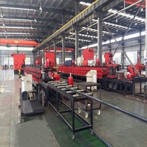 The Solar PV Strut Bracket Roll Forming Line Production