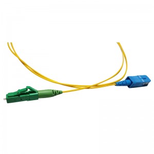 Přizpůsobený LC/SC Single Mode Simplex 9/125 OS1/OS2 1,2mm optický propojovací kabel