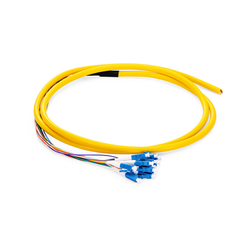LC/SC/FC/ST 12 Fibers Single Mode OS1/OS2 9/125 Bunchy 0.9 mm Fiber Optic Pigtail Featured Image