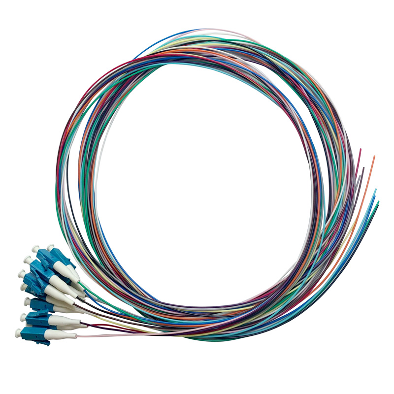 LC/SC/FC/ST Single Mode 9/125 OS1/OS2 Unjacketed Color-Coded Fiber Optic Pigtail Featured Image
