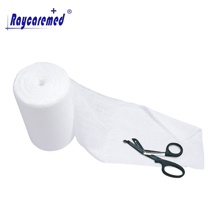 RM08-002 Medical Absorbent Cotton Gauze Roll