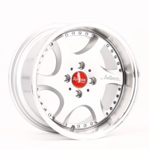 New Design Wholesale Aftermarket Silver 5 Hole Alloy 15 Inch Rim Wheel