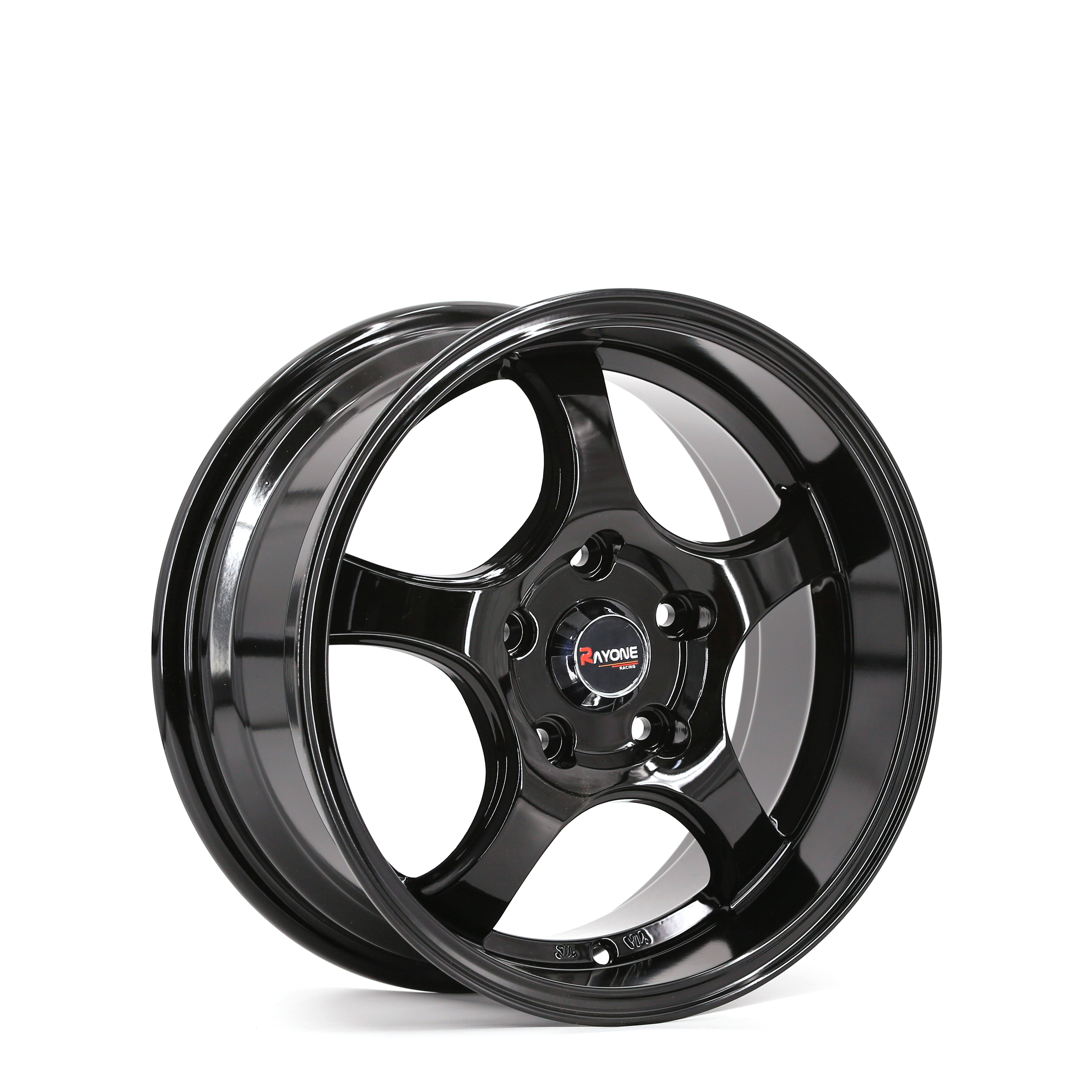 Rayone Five-Spoke Wheel Design 625 Matt Black 15inch 16inch Car Alloy Wheels