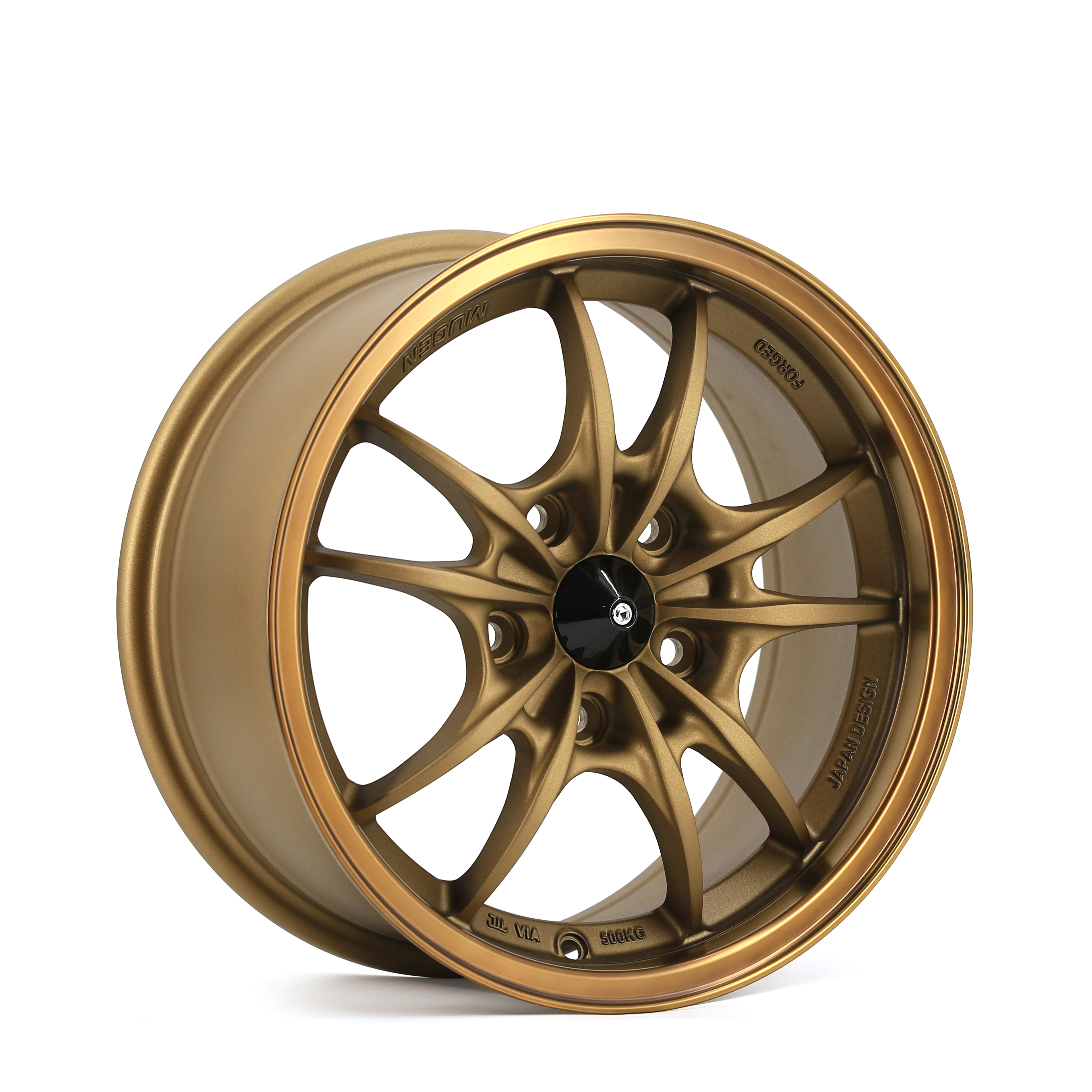 China Car Wheels Wholesale Rayone Design 677 Bronze Finish 15inch Wheels For Racing Car