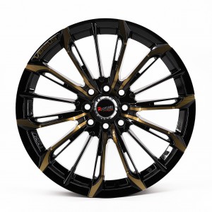High Quality Aftermarket Design Red Lip Car Alloy Wheel 17 Inch for Car
