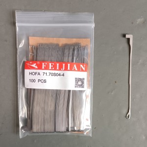 Резервни делови од брендот Feijian со ниска цена за игли за машина за плетење чорапи