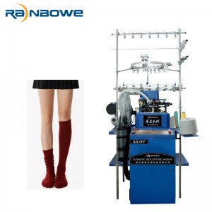 ຄອມພິວເຕີອັດຕະໂນມັດ Hosiery ໂຮງຮຽນ Sock Knitting Machines ລາຄາສໍາລັບການເຮັດໃຫ້ຫຼັກຊັບ