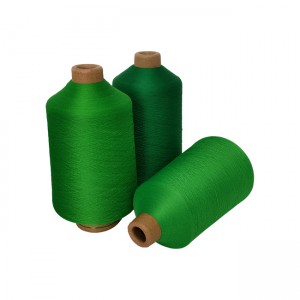 100% nylon filato tinto in filo ad alta elasticità filato di nylon ad alta elasticità per calze a maglia