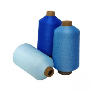 100% Nylon Yarn Dyed High Stretch High Elastic Nylon Yarn para sa Knitting Socks